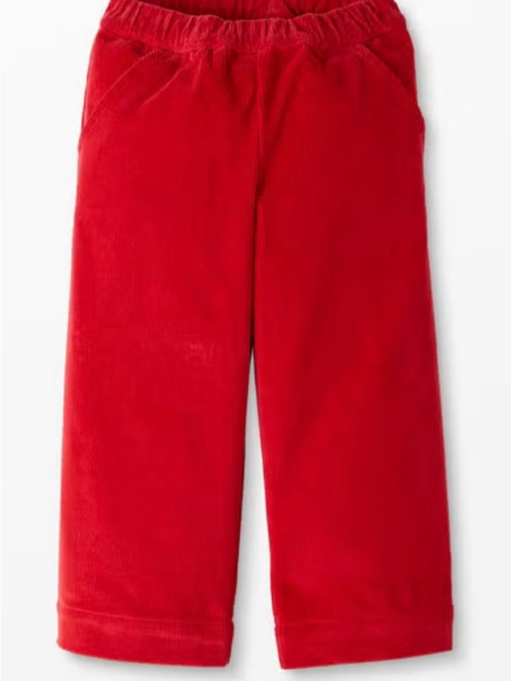 Hanna Andersson Red Corduroy Culottes